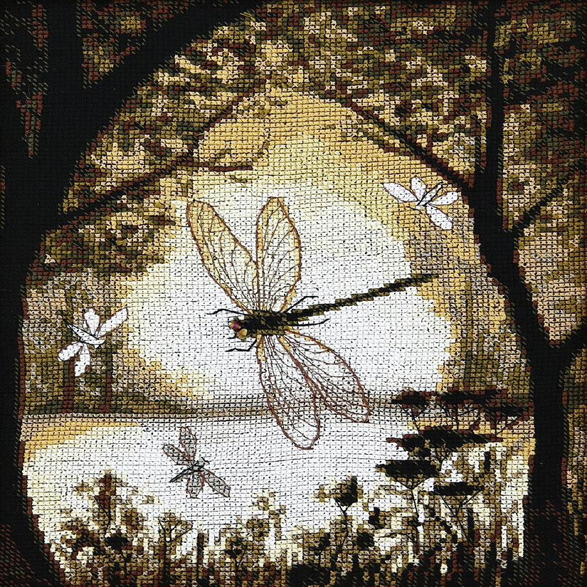 Cross-stitch kit M-298C "Happiness on the bronze wings" Image