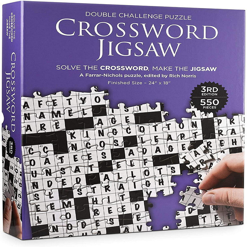 Crossword 550 Piece Jigsaw Puzzle  3rd Edition Image