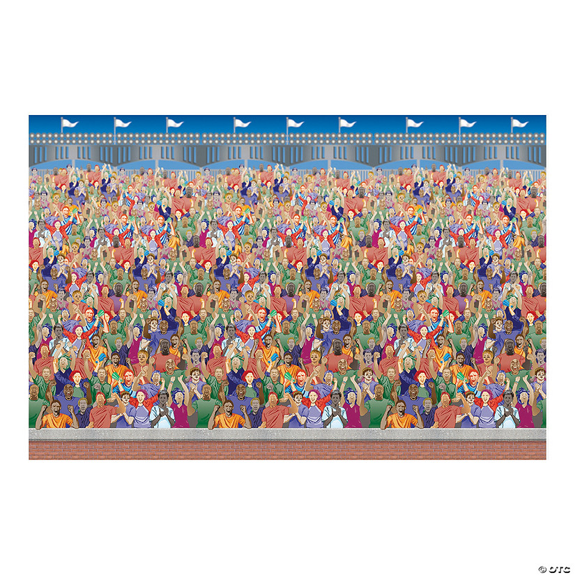 Crowd Backdrop - 3 Pc. Image
