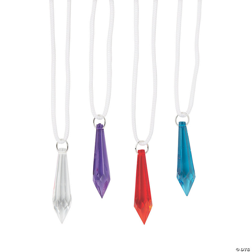 Crystal Gem Necklaces Oriental Trading