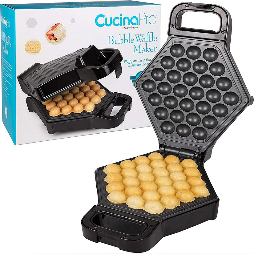 CucinaPro Bubble Waffle Maker Electric Non stick Hong Kong Egg