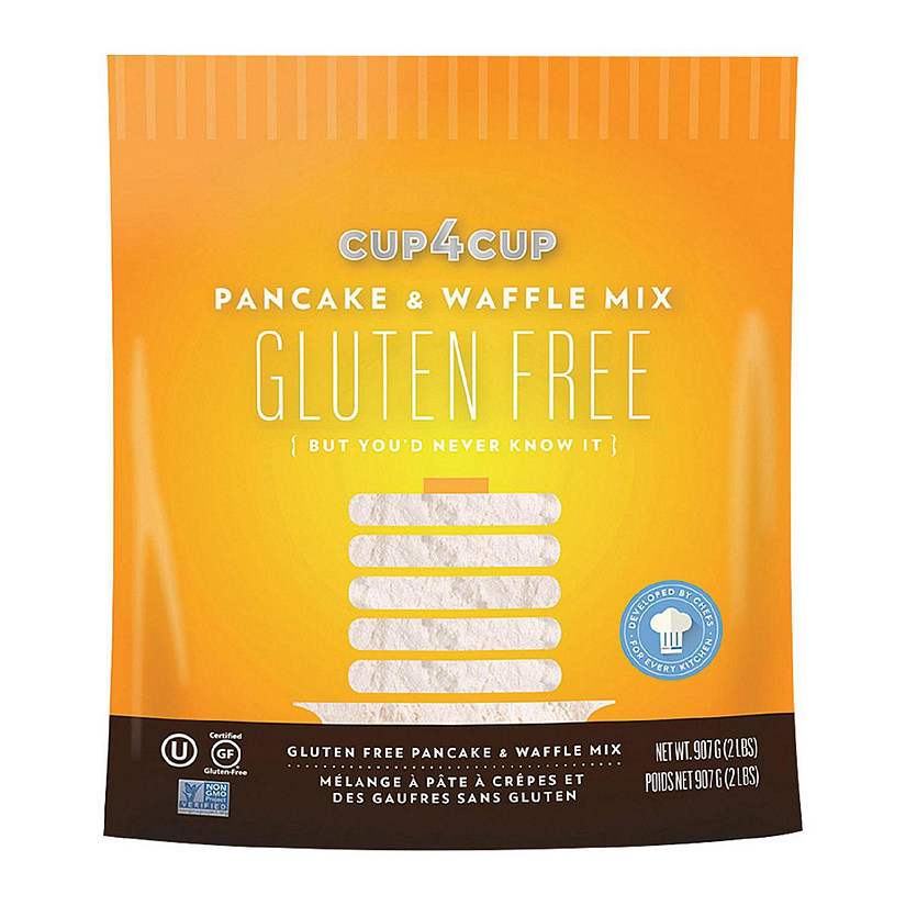 Cup 4 Cup - Gluten Free Baking Mix - Pancake & Waffle - Case of 6 - 2 lb. Image