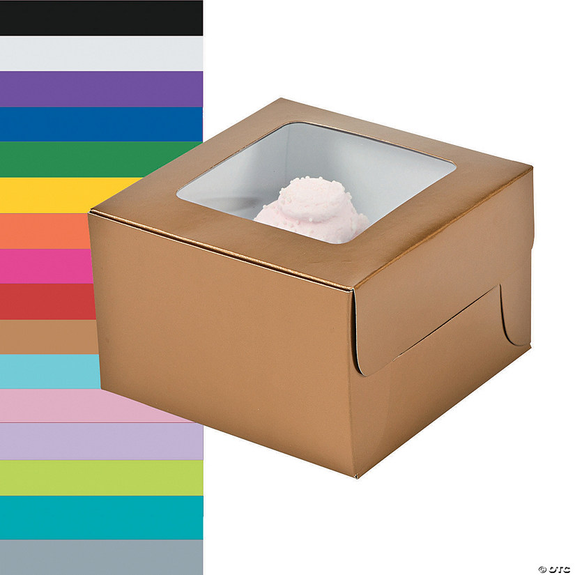 Cupcake Boxes - 12 Pc. Image