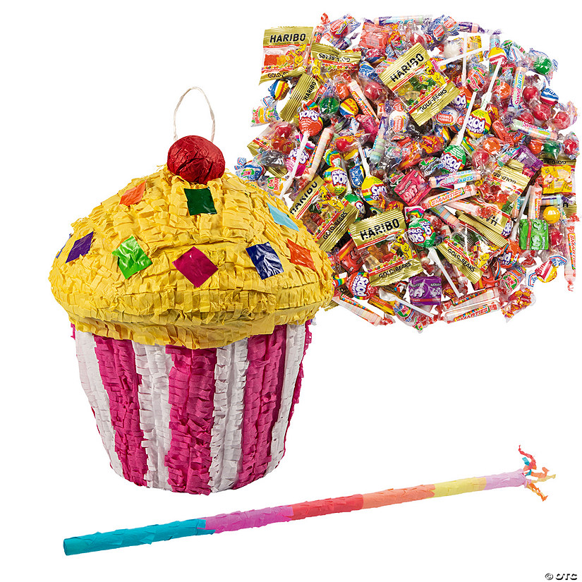 Cupcake Pi&#241;ata Kit - 208 Pc. Image