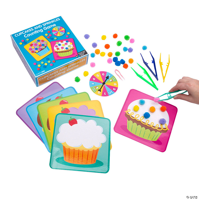 Cupcakes & Sprinkles Counting Game Image