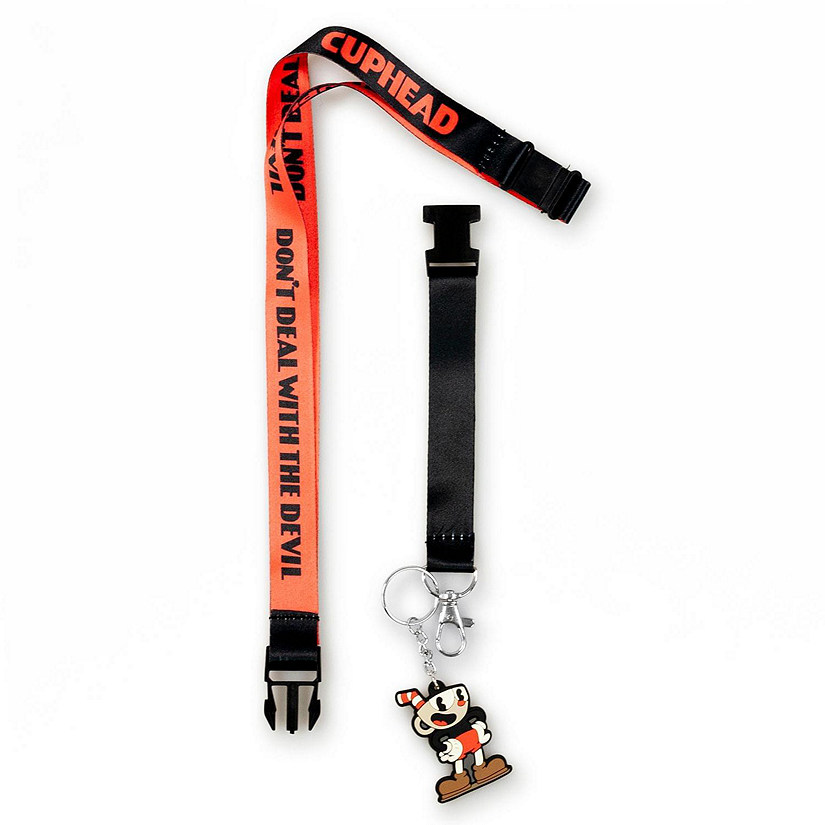 Cuphead Collectibles  Cuphead Don't Deal with the Devil Exclusive Lanyard Image