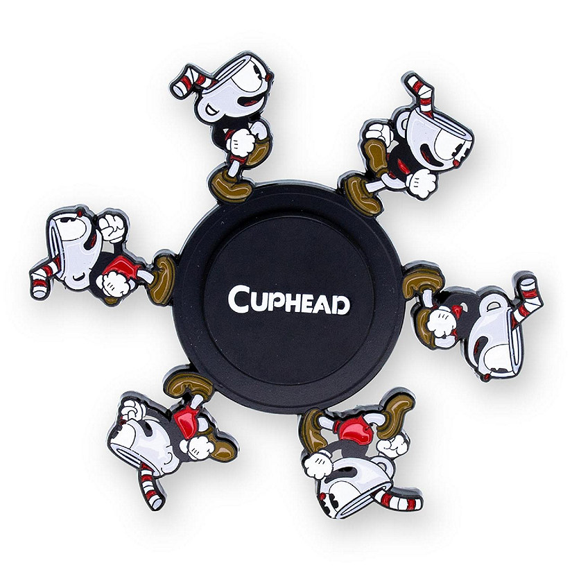 Cuphead Running 3-Inch Fidget Toy Spinner Image