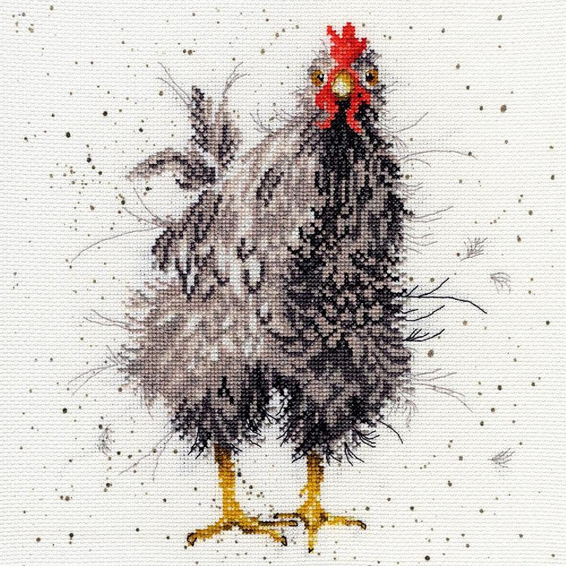 Curious Hen XHD17 Bothy Threads Counted Cross Stitch Kit Image