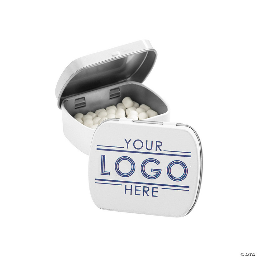 Custom Full-Color Logo Mint Tins Image