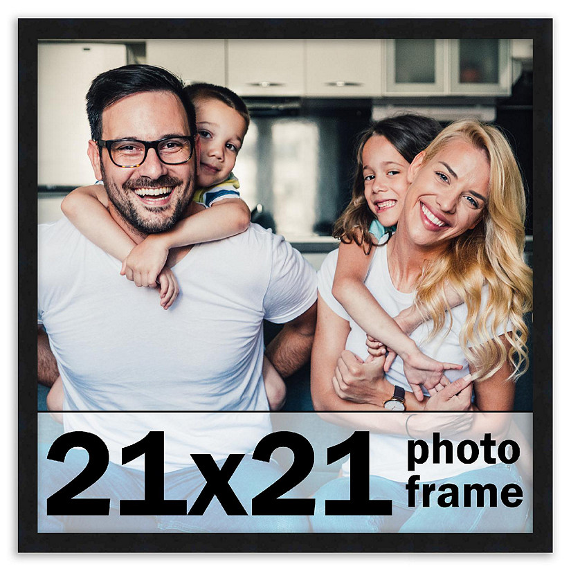 21x21 Frame Black Picture Frame Modern Photo
