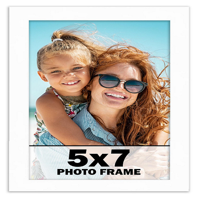  picture frames, 5x7 frame, Solid Wood HD Plexiglass