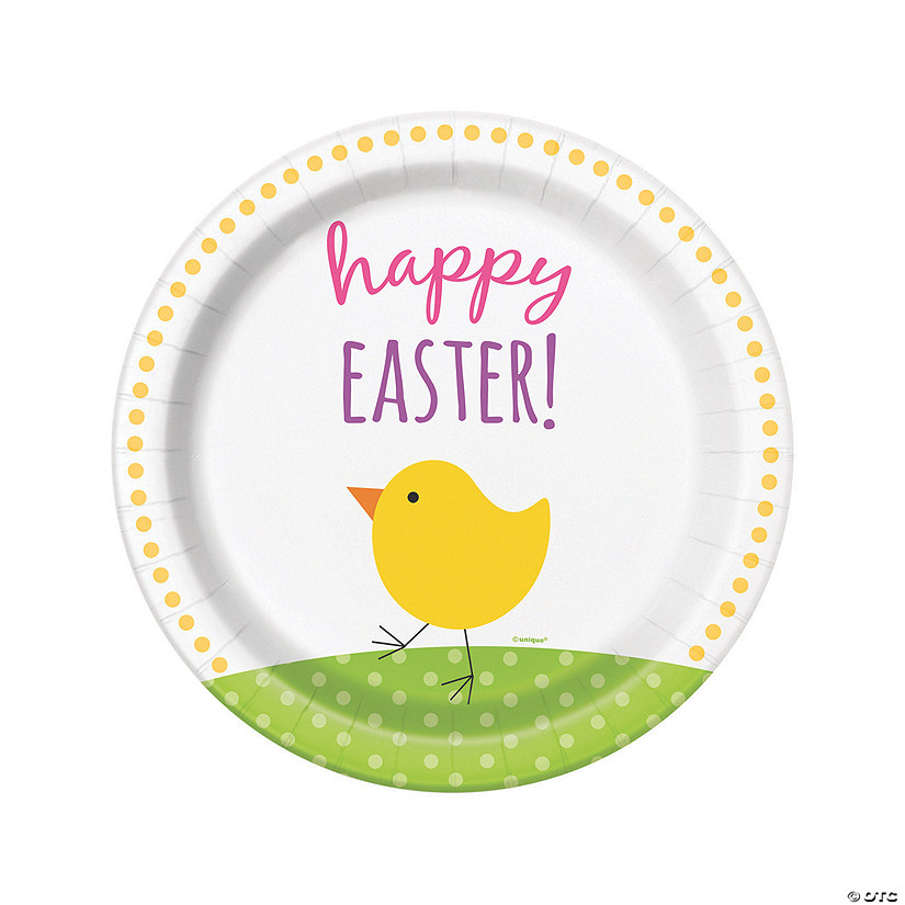 Cute Easter Dinner Paper Plates 8 Ct. Discontinued