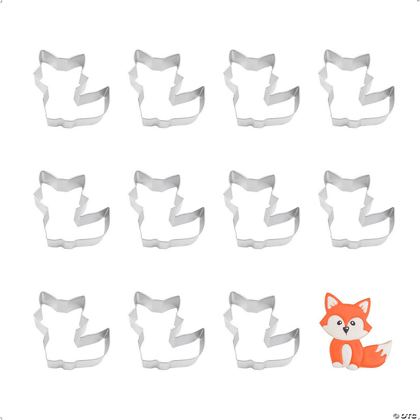 Cute Fox 3.75" Cookie Cutters Image