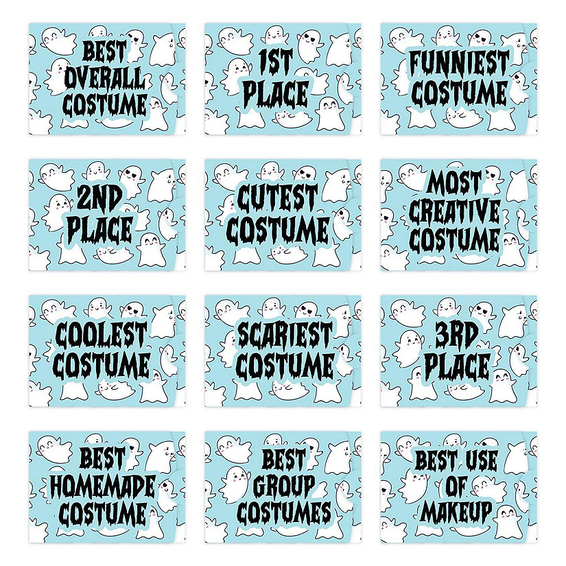 Cute Ghost Sleeves 12pk 4.25X3IN Image