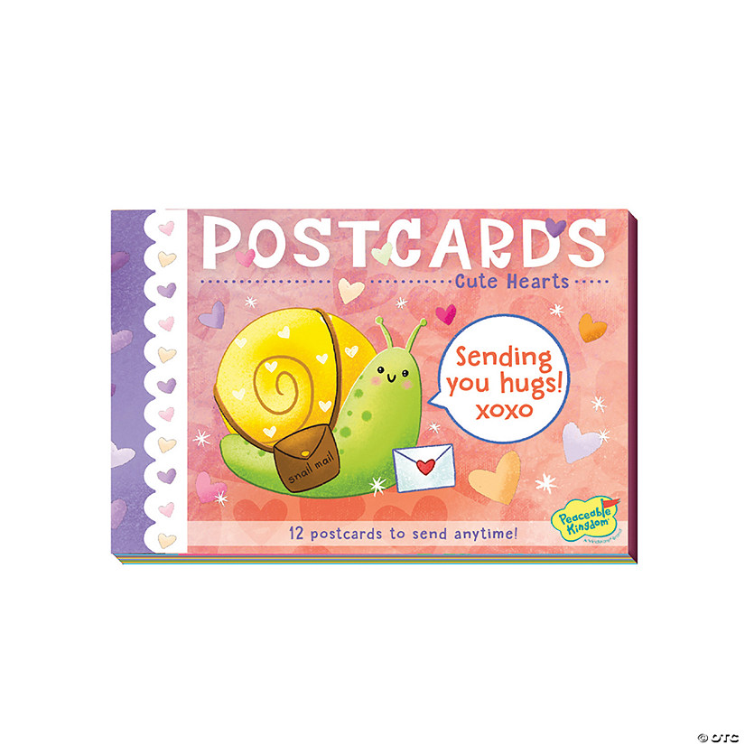 Cute Hearts Valentine's Day Postcards Image