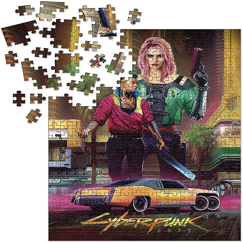 Cyberpunk 2077 Kitsch 1000 Piece Jigsaw Puzzle Image