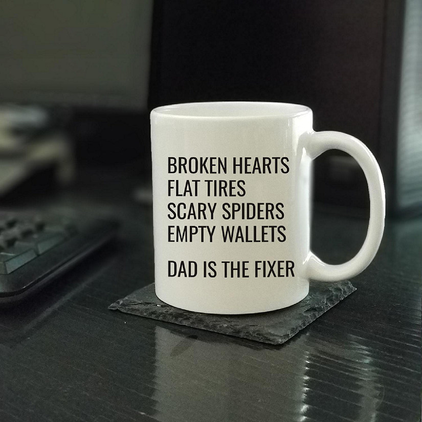 Dad Is the Fixer Ceramic Mug Image