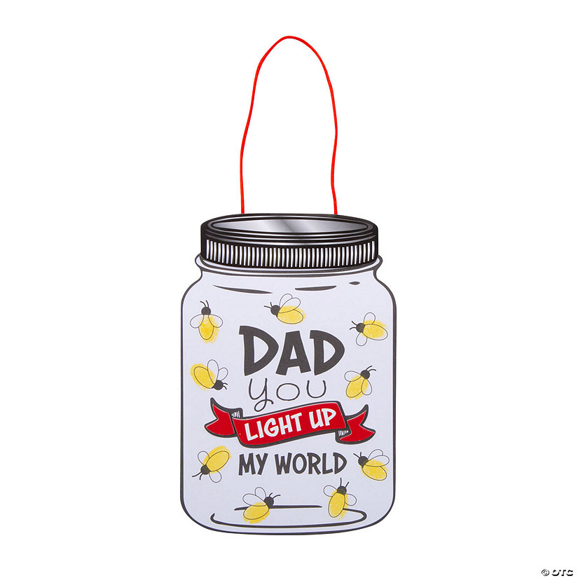 Dad You Light Up My World Craft Kit - Makes 12 Image