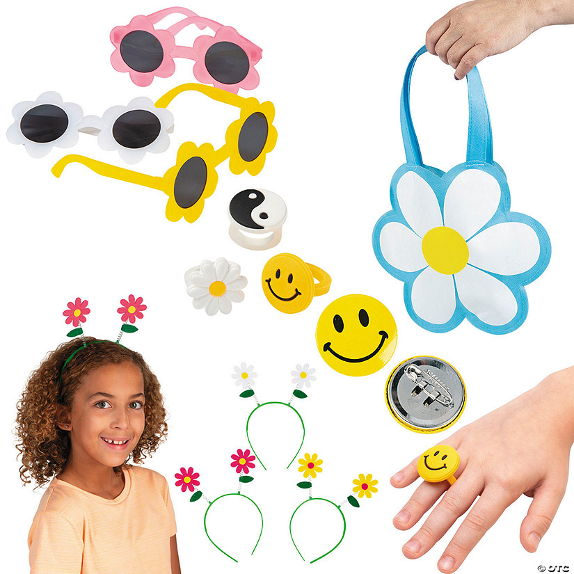 Daisy & Smile Face Handout Kit - 108 Pc. Image