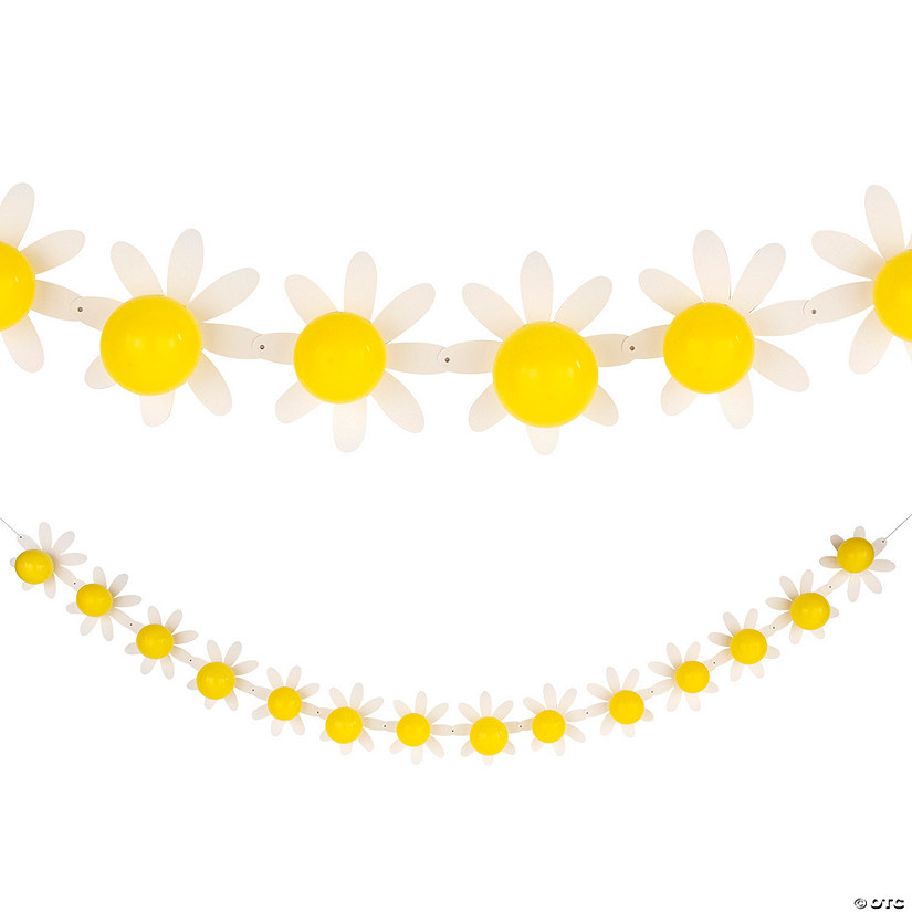Daisy Flower Balloon Garland Oriental Trading