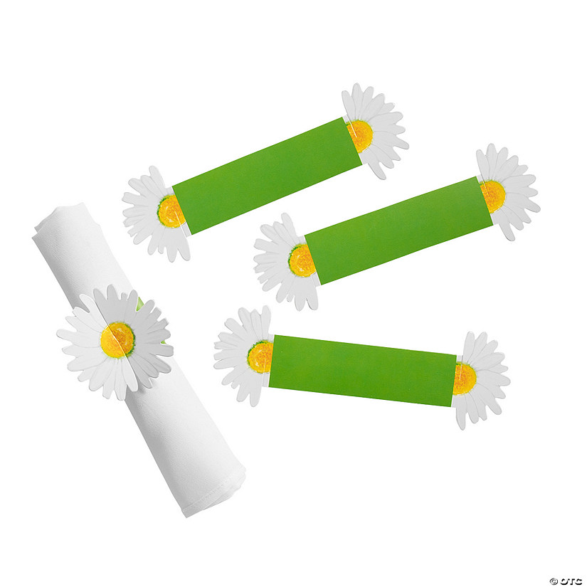 Daisy Napkin Ring - 24 Pc. Image