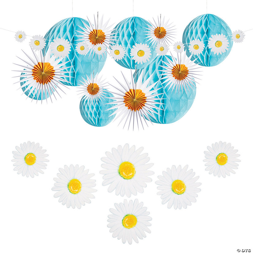 Daisy Party Decorating Kit - 19 Pc. Image
