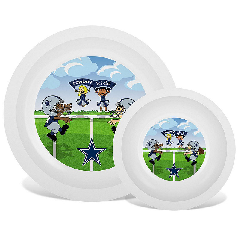 Dallas Cowboys - Baby Plate & Bowl Set Image