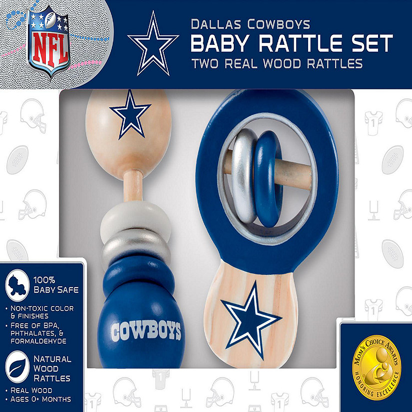 Dallas Cowboys - Baby Rattles 2-Pack Image