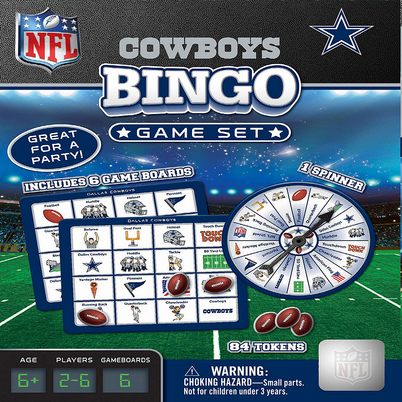 Dallas Cowboys Bingo Game Image