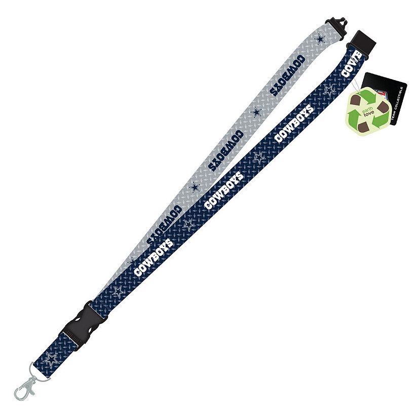 Dallas Cowboys RPET Sustainable Material Lanyard Image