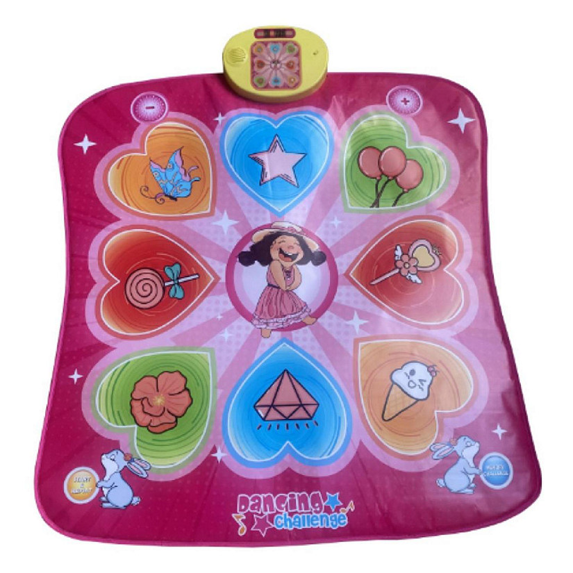 Dance Mat for Kids - Electronic Dance Pad with LED Lights, Adjustable Volume, 5 Challenge Levels - Play22Usa Image