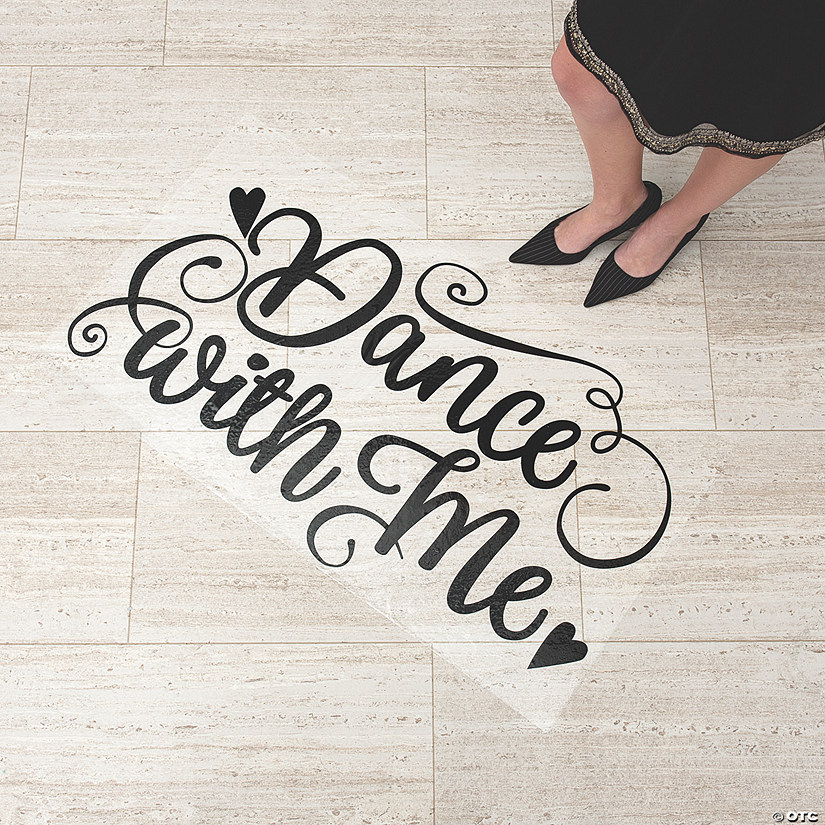 Dance With Me Floor Cling Image