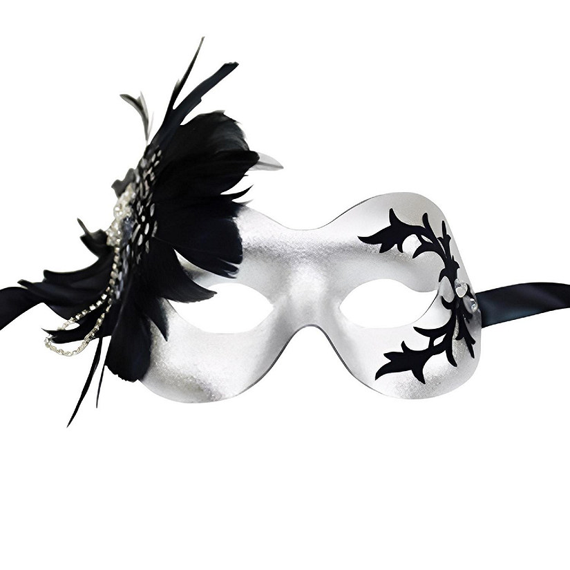 Danica Silver Mask Costume Accessory Image