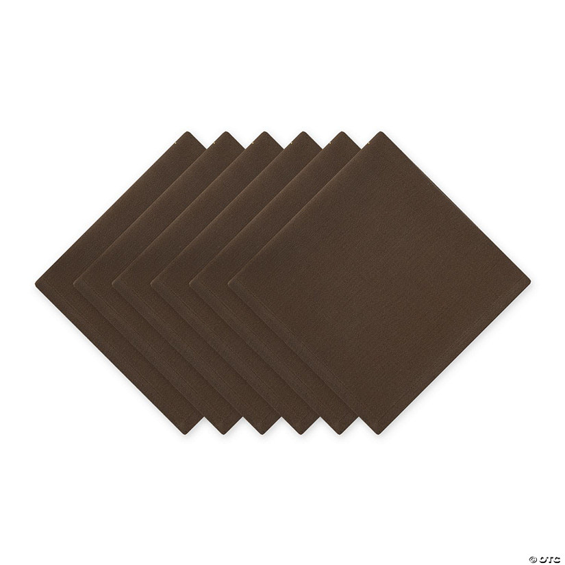 Dark Brown Napkin (Set Of 6) Image