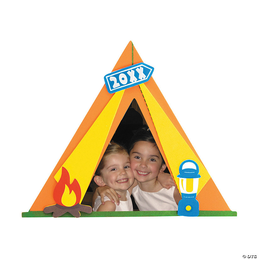 Dated Camping Picture Frame Craft Kit Makes 12