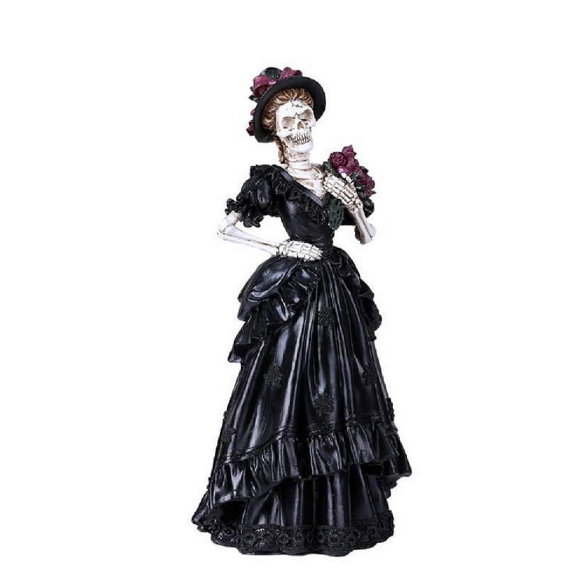 Day of the Dead Skeleton Bride Figurine New Image