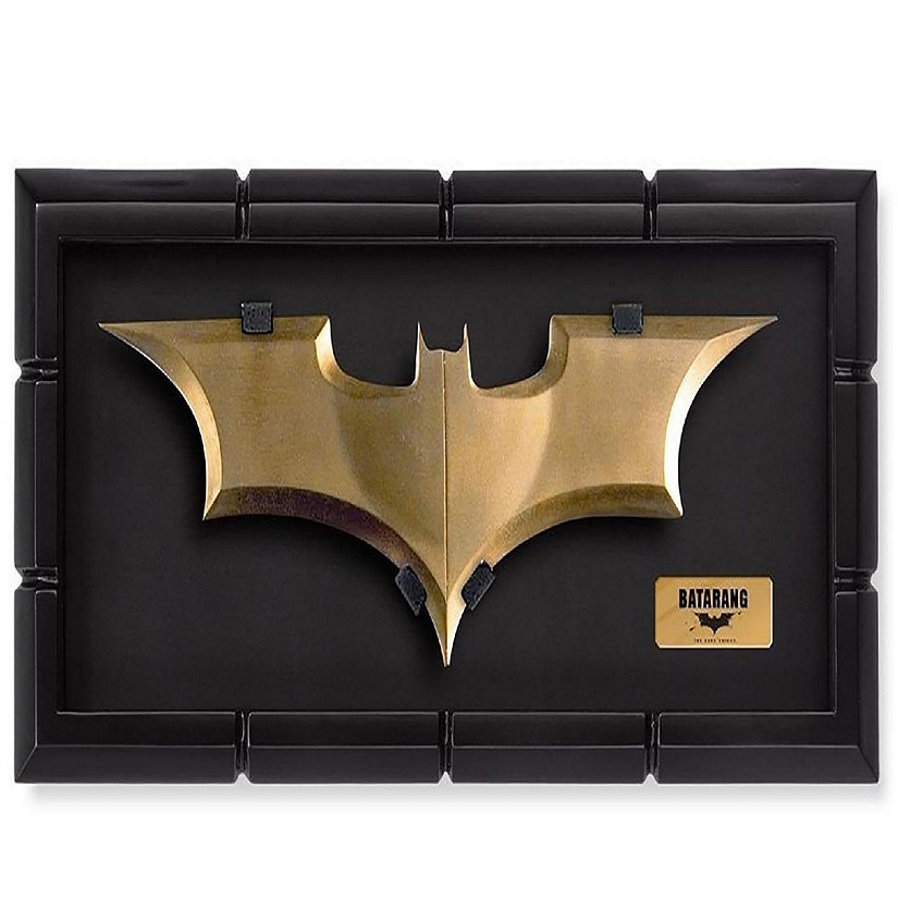 DC Batman The Dark Knight Rises Batarang Prop Replica Image