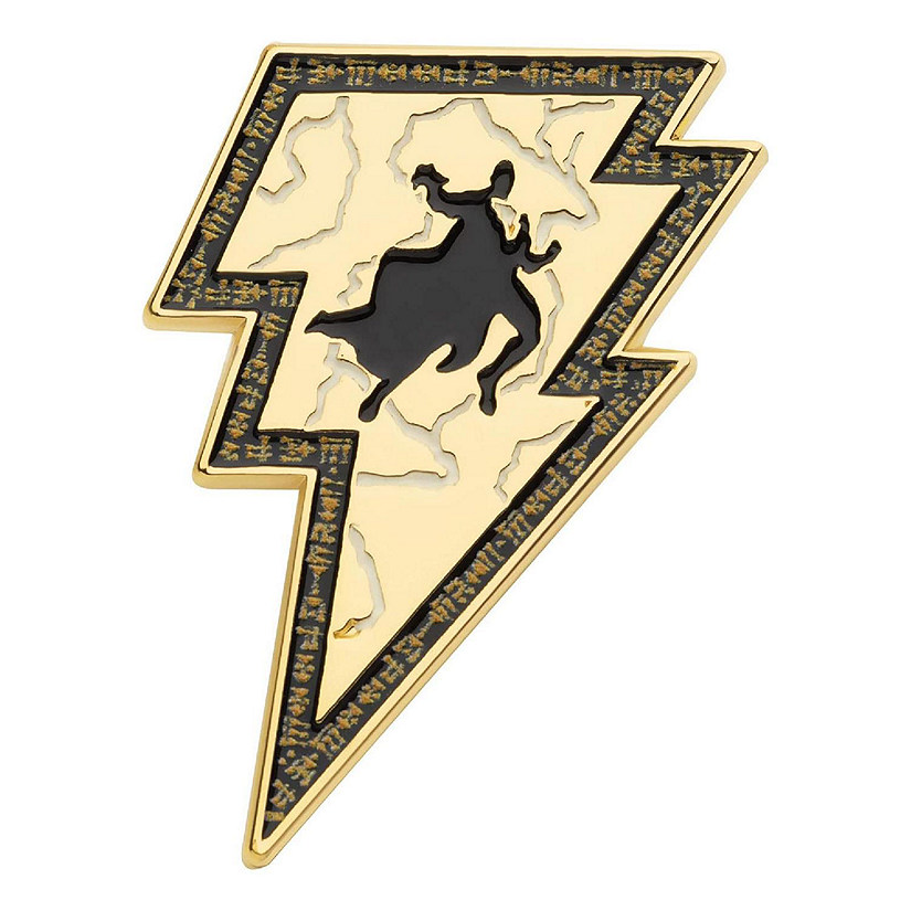 DC Black Adam Lightning Bolt Collector Pin Image