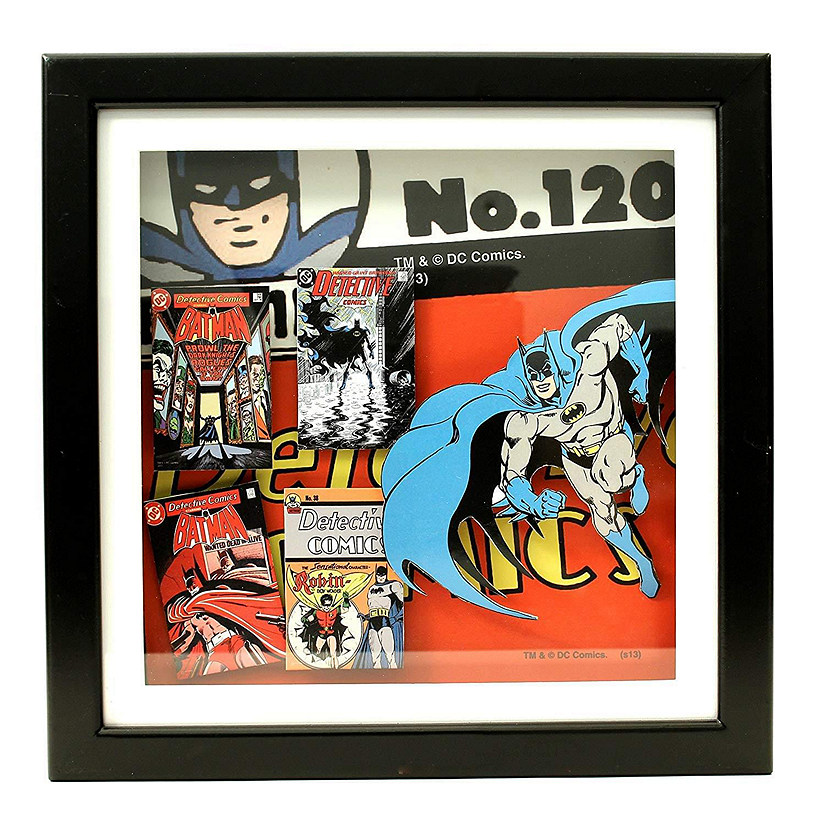 DC Comics Batman #120 Wood Frame 3D Shadow Box Wall Art 14 x 14 Inches |  Oriental Trading