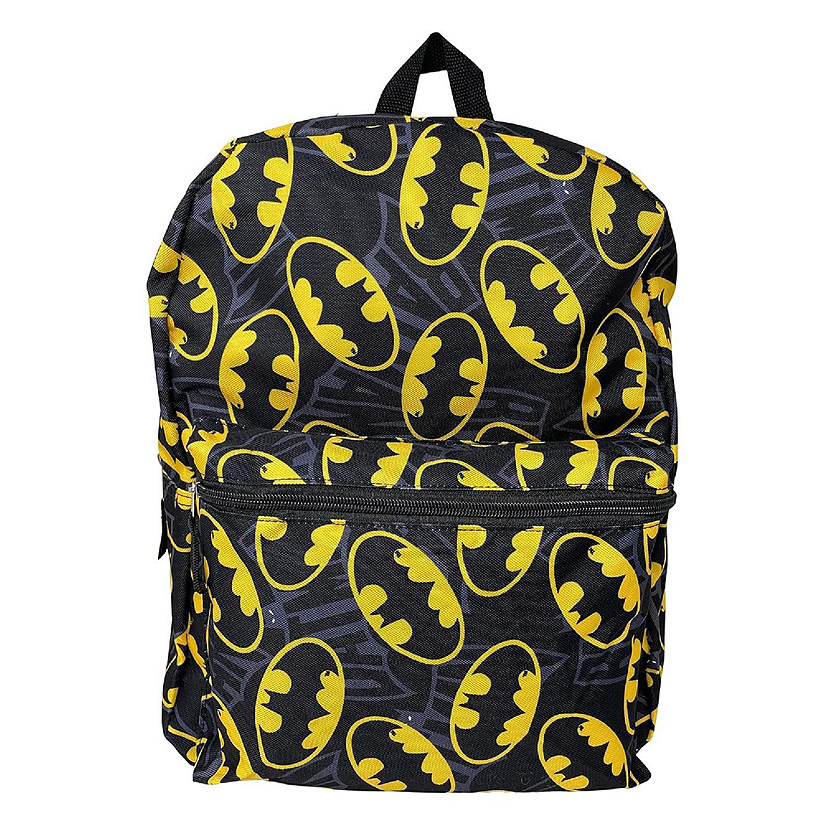 DC Comics Batman Logo 16 Inch Backpack Image