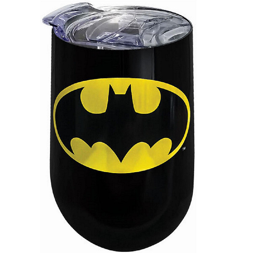 DC Comics Batman Stainless Steel Wine Tumbler 14 oz Image