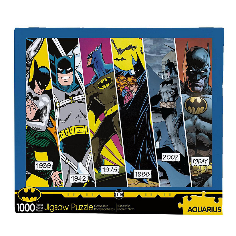DC Comics Batman Timeline 1000 Piece Jigsaw Puzzle Image