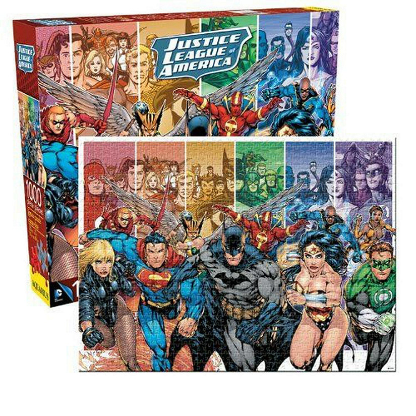 DC Comics Justice League 1000 Piece Jigsaw Puzzle Image