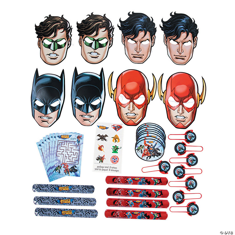 DC Comics Justice League&#8482; Favor Pack for 8 Image