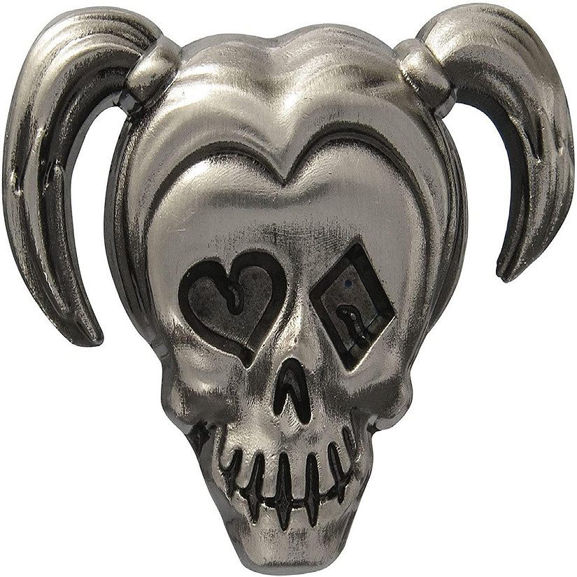 DC Comics Suicide Squad Pewter Lapel Pin  Harley Quinn Image