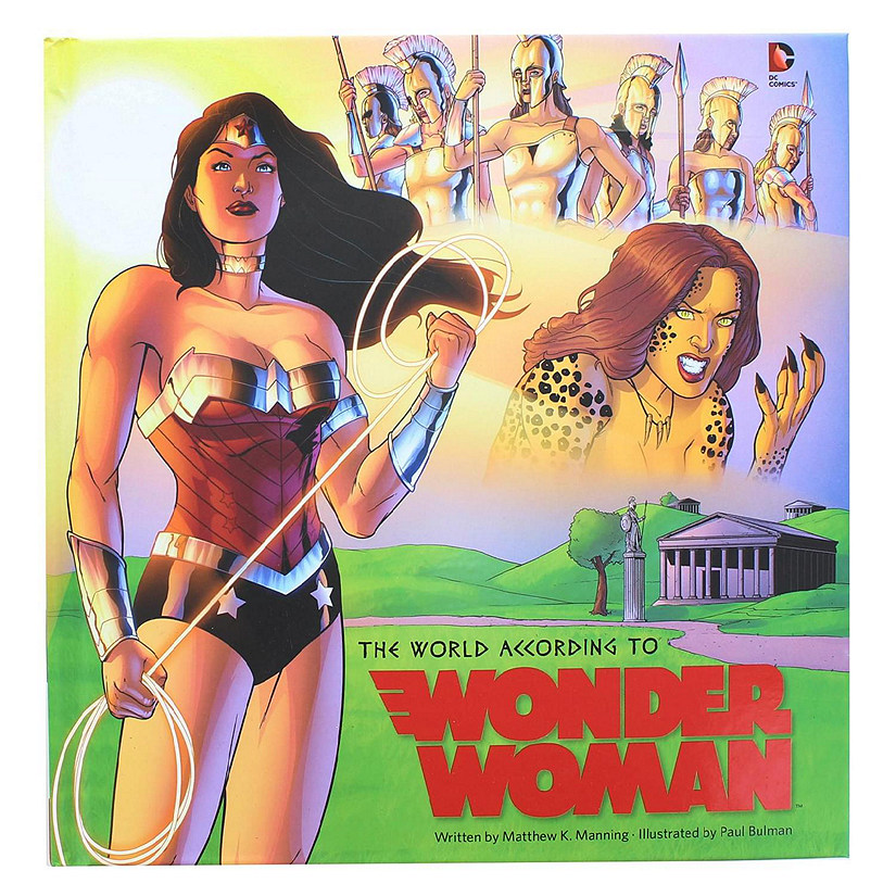 DC Comics The World According to Wonder Woman Hardcover Book Image