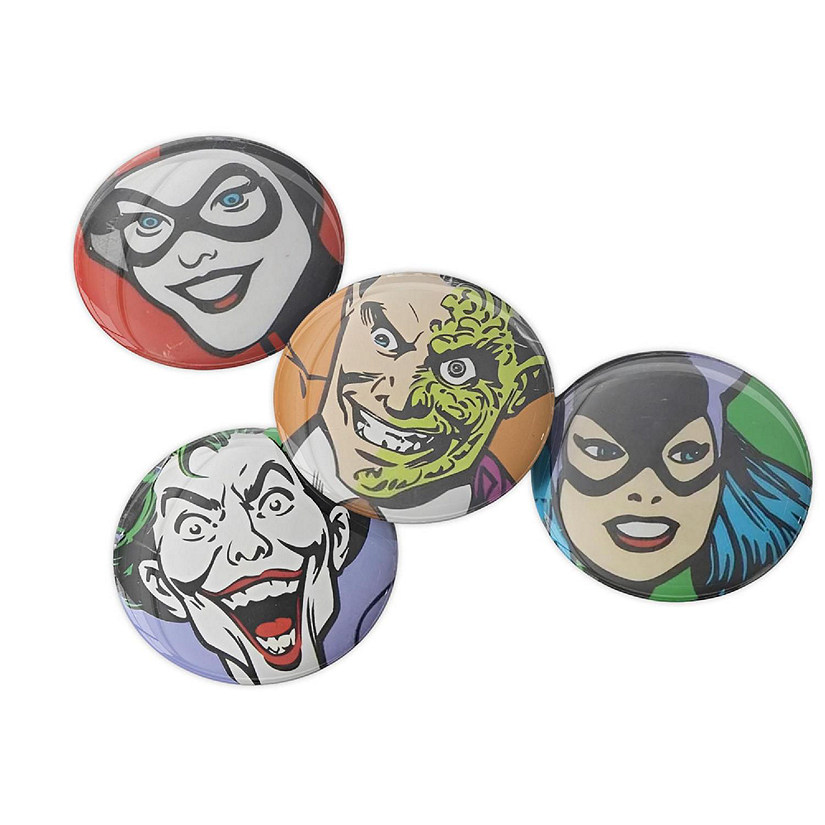 DC Comics Villains Magnet 4-Pack Image