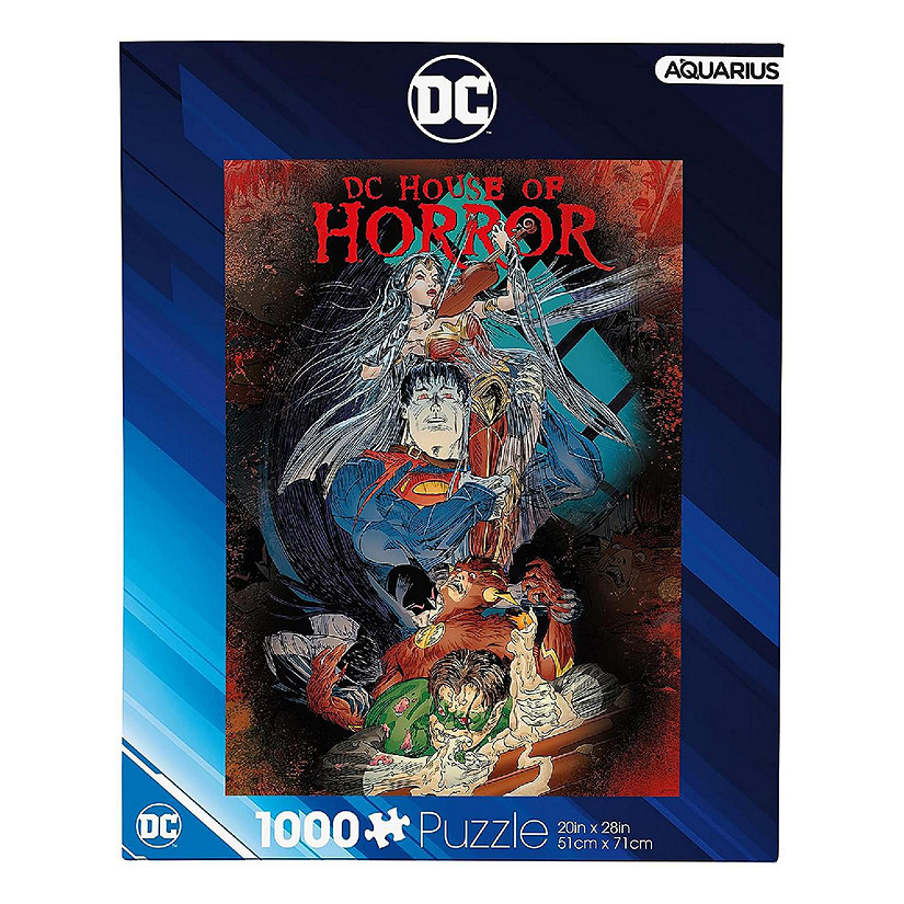 DC House of Horror 1000 Piece Jigsaw Puzzle Image