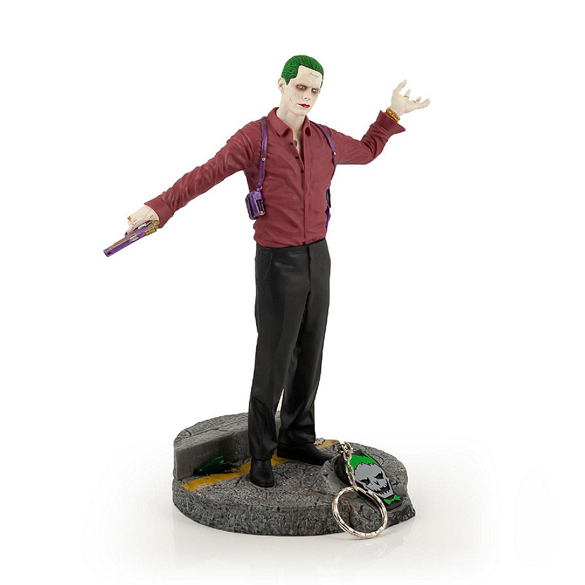 DC Suicide Squad Joker Finders Keypers Statue  Suicide Squad Key Holder Figure Image