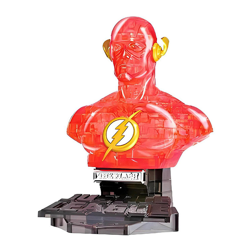 DC The Flash 72 Piece 3D Jigsaw Puzzle  Crystal Color Image